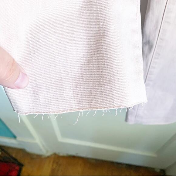 Soft Surroundings Pink Blush Pull On Raw Hem Jeggings Stretch Jeans Size Small S - Picture 6 of 16